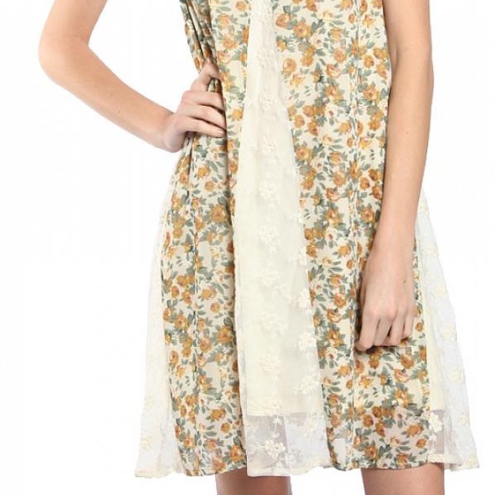 RYU ROSE PRINTED DRESS - Picture 6 of 6